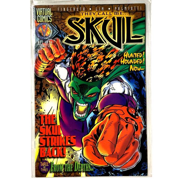 They Call Me... Skul, December 1996, Virtual Comics, NM 9.4 - Picture 2 of 5